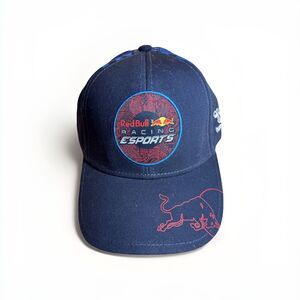 Red Bull Racing Esports Adjustable Baseball Cap Navy Blue Gaming Hat Formula 1
